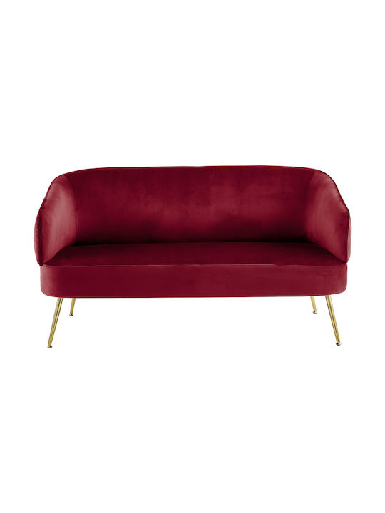 Vyragosa Doppelsitzer Sofa Rot 142x78x80cm