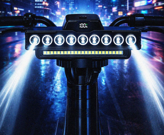 ZW1L8T3QWS Wiederaufladbares Vorderes Fahrradlicht