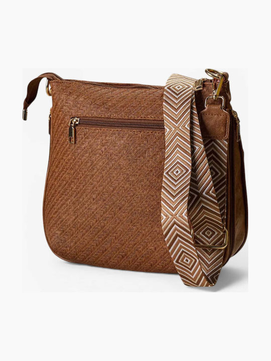 Women's Shoulder Bag Light Beige Straw