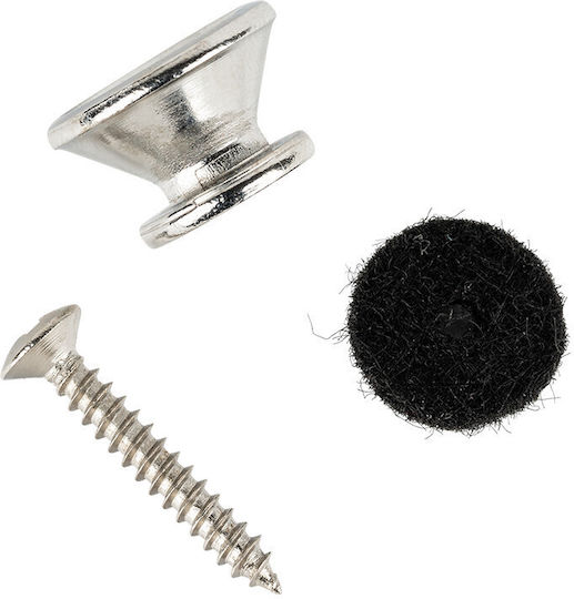 Ortega Ostp2-cr Chrome Strap Buttons Guitar