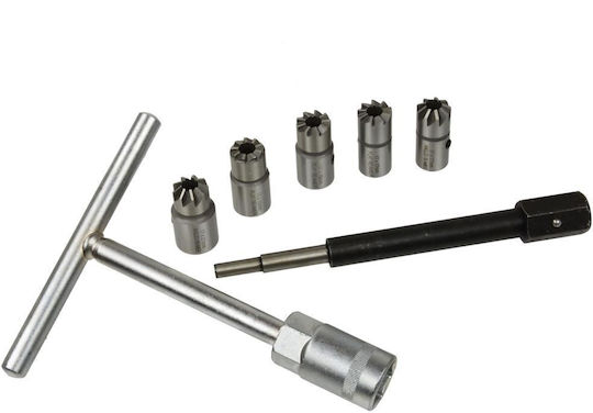 Geko G02657 Injector Seat Cleaning Kit 7 Pieces Case