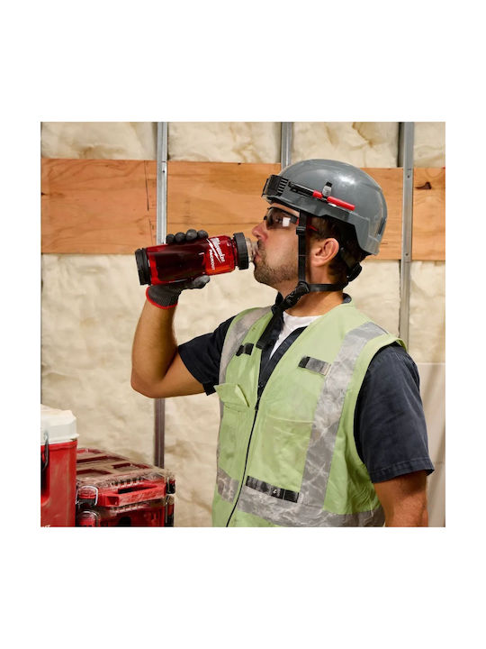 Milwaukee Packout Παγούρι Πλαστικό 1005ml Κόκκινο