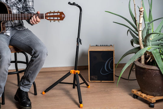 Ortega Ogs-2bk Black Orange Steel Guitar Stand