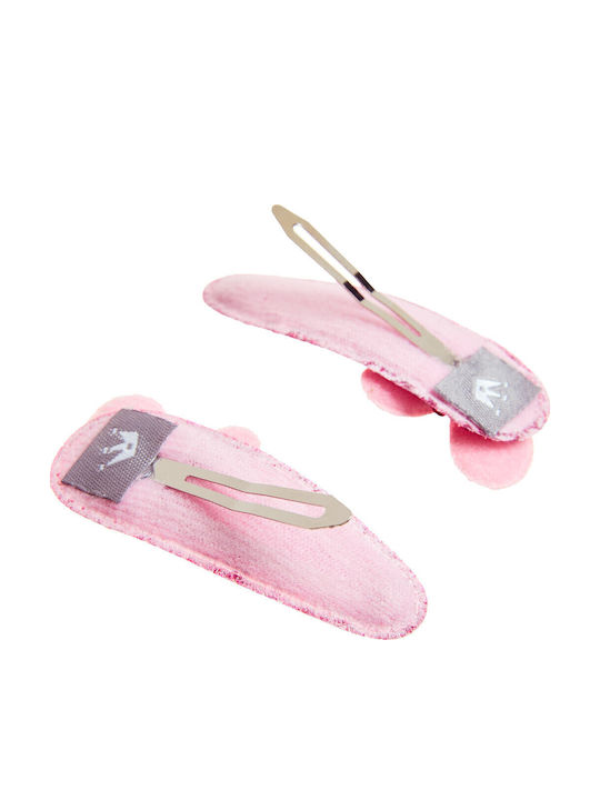 Alouette Glitter Kinder Haarspangen mit Haarspange Herz 2 Stück