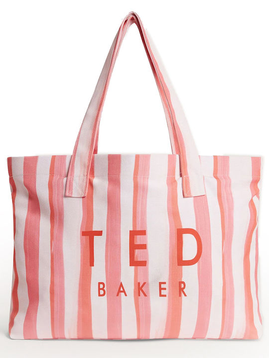 Ted Baker Octavy Υφασμάτινη Τσάντα Θαλάσσης Ροζ