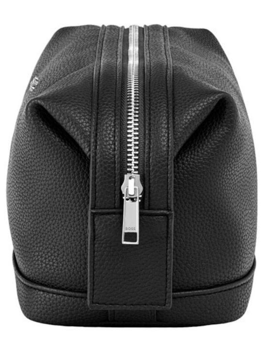 Hugo Boss Classic Grained Toiletry Bag Black