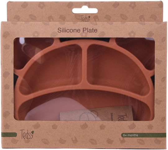 Tedsy Children's Food Plate Made of Silicone