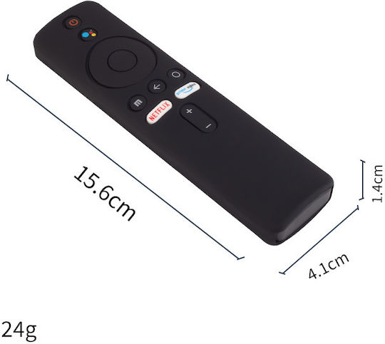 Husă din Silicon pentru Telecomandă Xiaomi Xmrm-00a Neagră