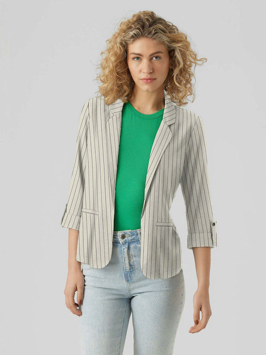 Vero Moda Damen Blazer Ecru