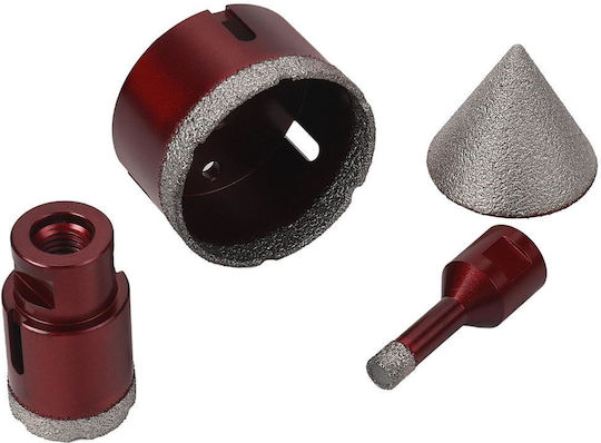 Kraft&dele Kd12642 Diamond Core Drill Bits Set 6 65 Mm 8 Pieces