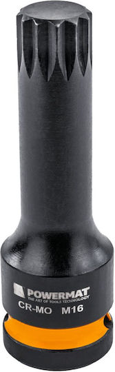 Set Prize Impact Powermat Pm-znu-518t Socluri Cu Canelură 1/2" 78 Mm 8 Bucăți