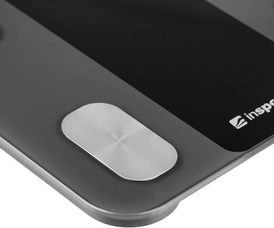 inSPORTline Smart Ζυγαριά 180kg με Bluetooth Μαύρη 30430