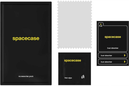 Spacecase Full Face Tempered Glass Black Compatible With Google Pixel 10a