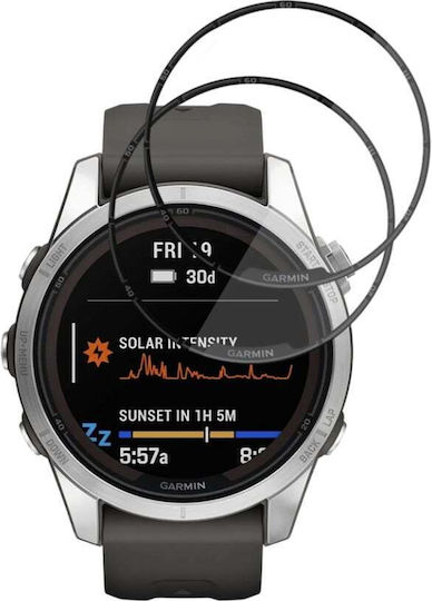 Skyddar Innovation Tragbare Bildschirmschutzfolien für Garmin Fenix 7S 2 Stück