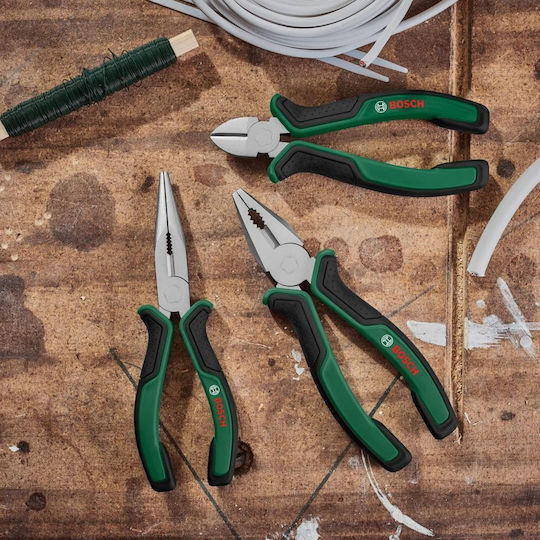 Bosch 180mm Pliers Set 3 pcs
