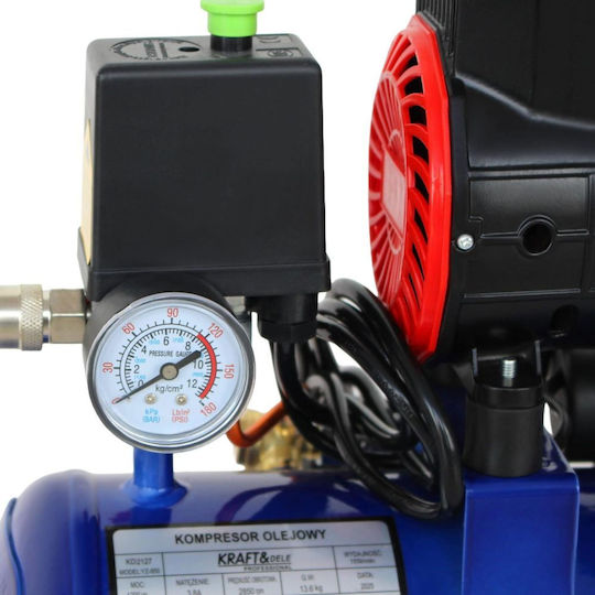 Compresor Aer Cu O Singură Fază Fără Ulei Kraft&dele Kd4090 230 V 1200 W 9 L