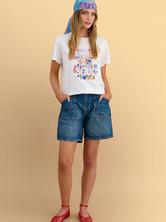 Γυναικείο T-shirt Λευκό