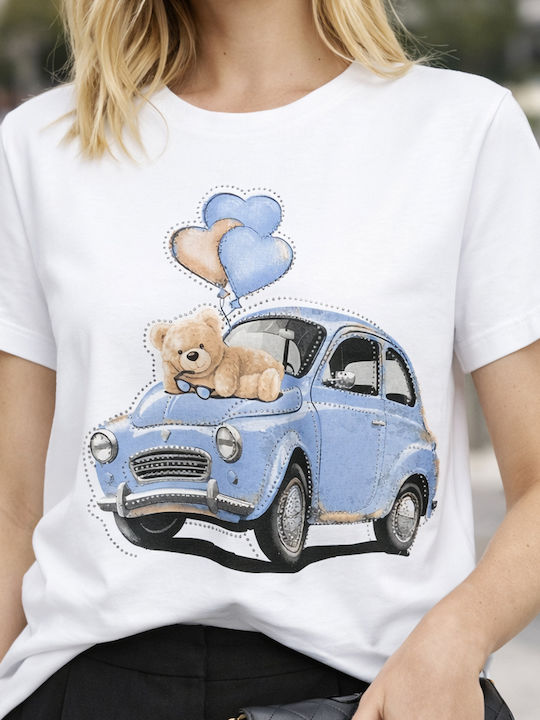 Γυναικείο T-shirt Μπλε
