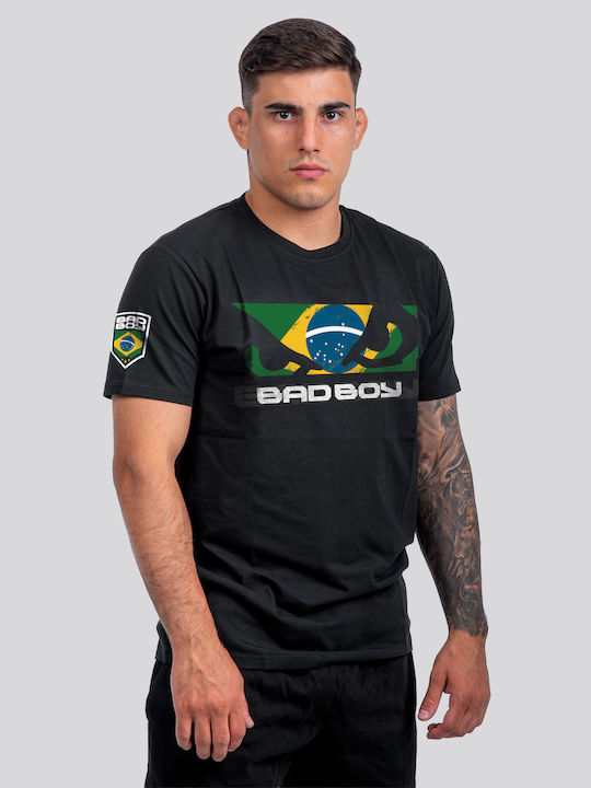 T-shirt Black/green/white