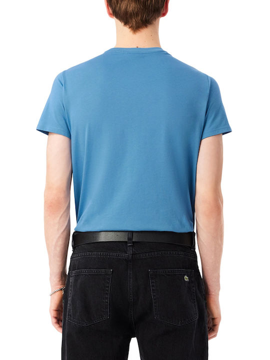 Lacoste Kurzarm Herrenblusen Blau