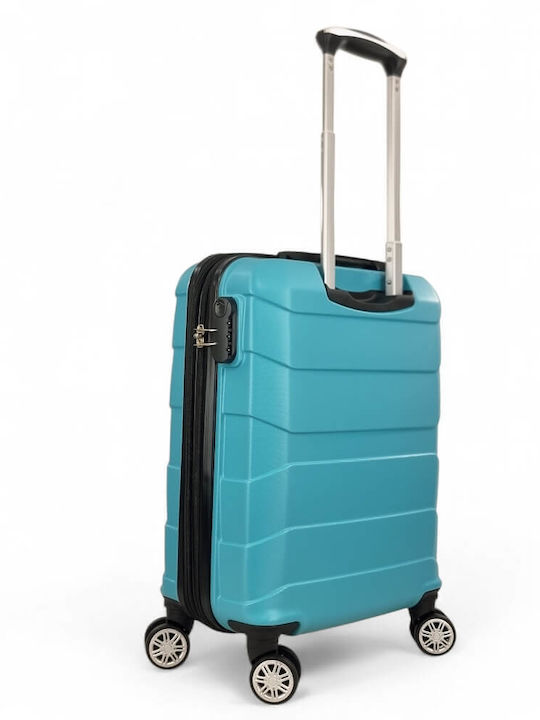 Greenwich Polo Club Hard Light Blue Travel Suitcase with 4 Wheels