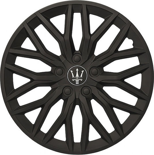 Set Capace De Roți Auto 15" 4 Bucăți Negre