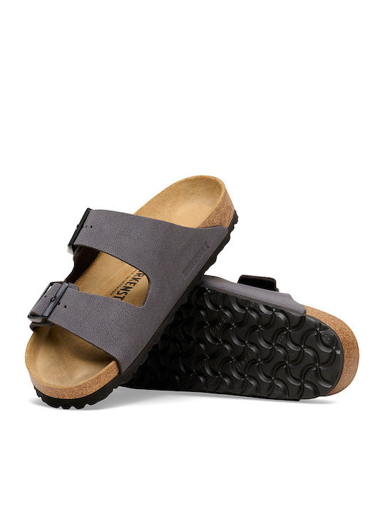 Γυναικεία Σανδάλια Γκρι Narrow Fit