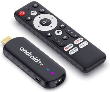 H96 Max TV Box L3 4K UHD with WiFi USB 2.0 2GB RAM and 16GB Storage with Android 14.0 Operating System and Google Assistant