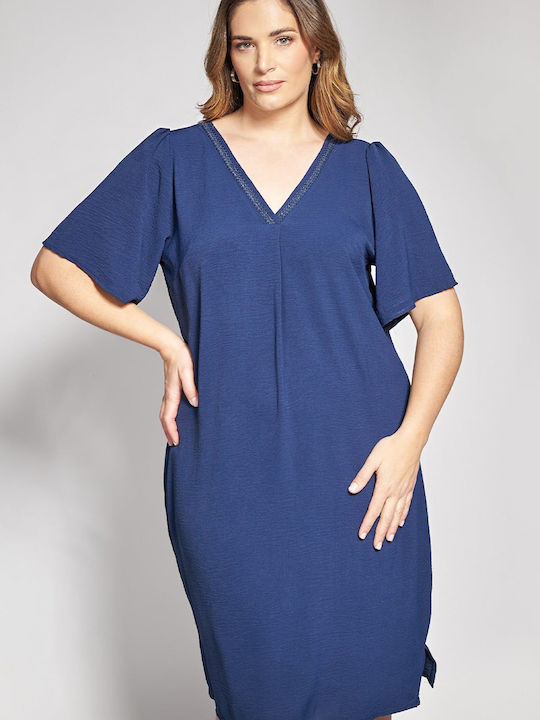 Rochii De Vară Pentru Femei Midi Rochie Din Piele Albastră