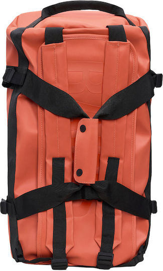 Rains Small Duffel Bag W3 Orange Fabric 28x28cm