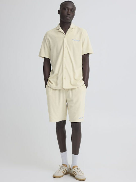 Short Sleeve Shirt Regular Fit Beige