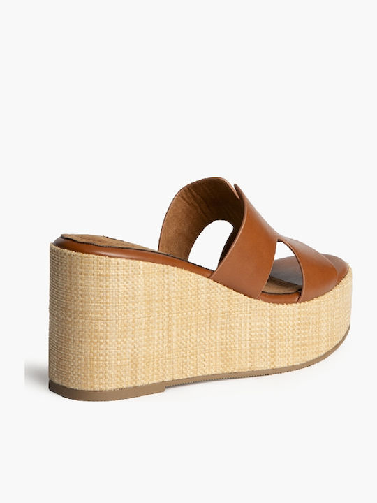 Summer Women's Platforms Tabac Brown