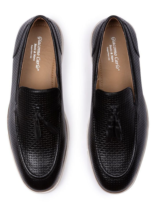 Men's Loafers in Black Colour