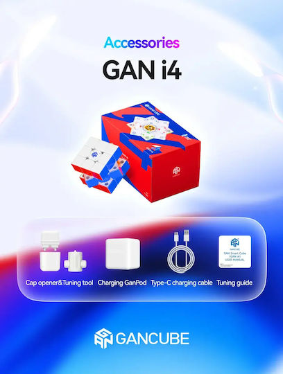 Gancube Magnetic Speed Cube 3x3 for 12 Years Old