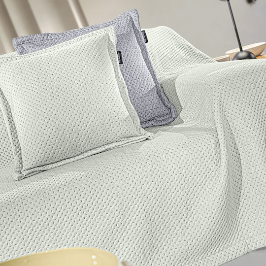 Guy Laroche Cooling Dreisitzer-Sofa Wurf Grün