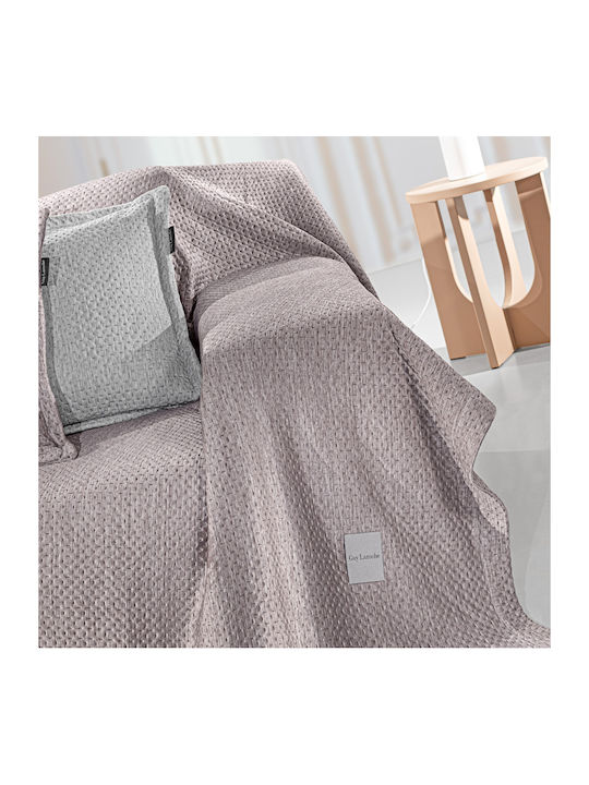 Guy Laroche Cooling Three-Seater Sofa Velvet Throw 170x300cm Throw Cooling Puro + Ma Guy Laroche Polyester 100% Polyester 100%