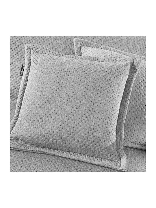 Guy Laroche Cooling Three-Seater Sofa Throw Velvet 170x300cm Silver