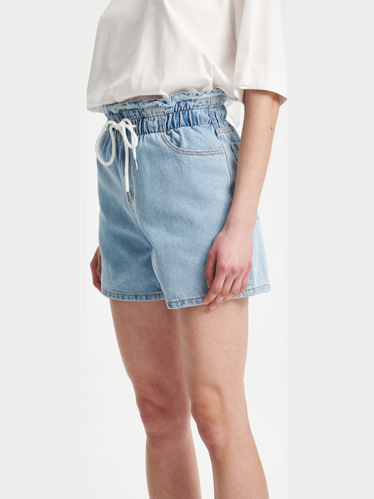 Eleh Women's Light Blue Jean Shorts