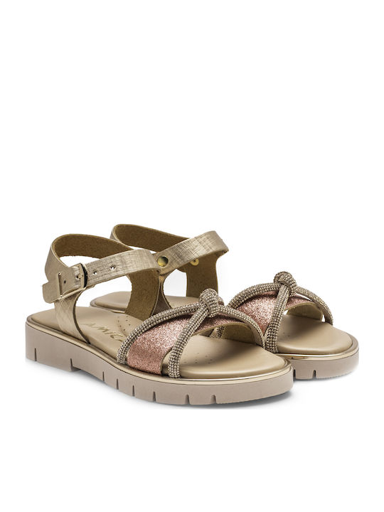 Kids' Anatomic Fuchsia Sandals