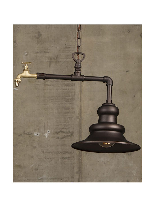 Hylc Ceiling Light Bell with E27 Socket 58x30cm