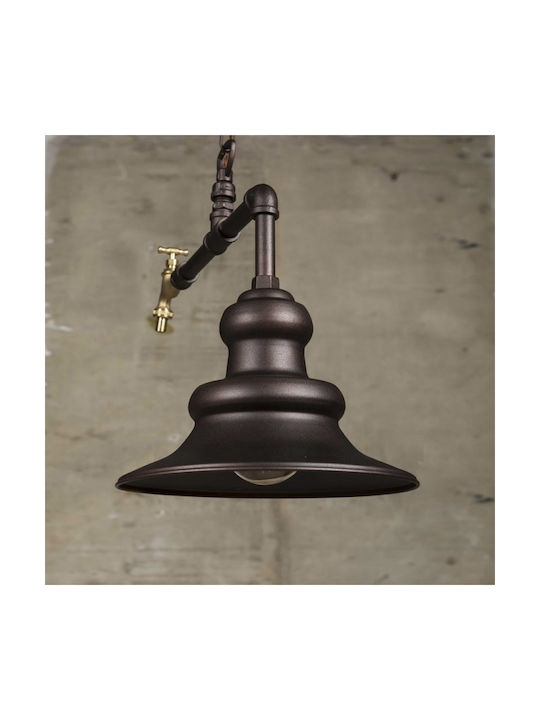 Hylc Ceiling Light Bell with E27 Socket 58x30cm