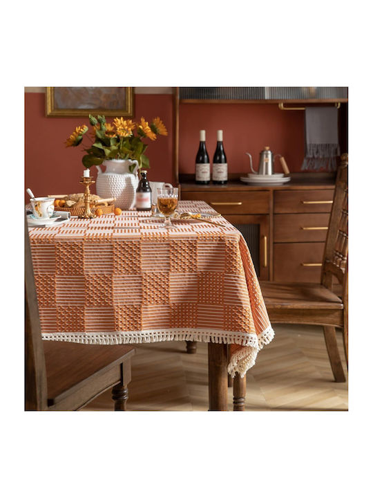 FRIPIA Orange Tablecloth 140x250cm