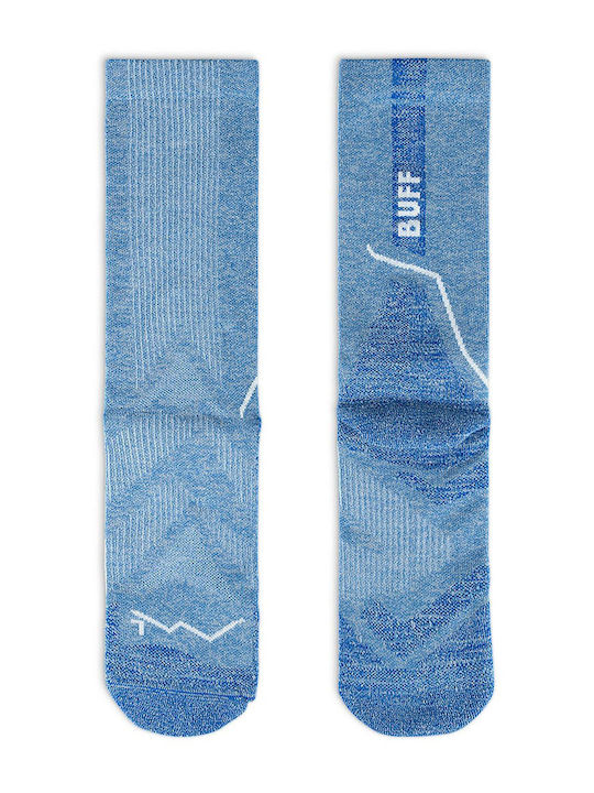 Buff Running Socks Blue 1 Pair