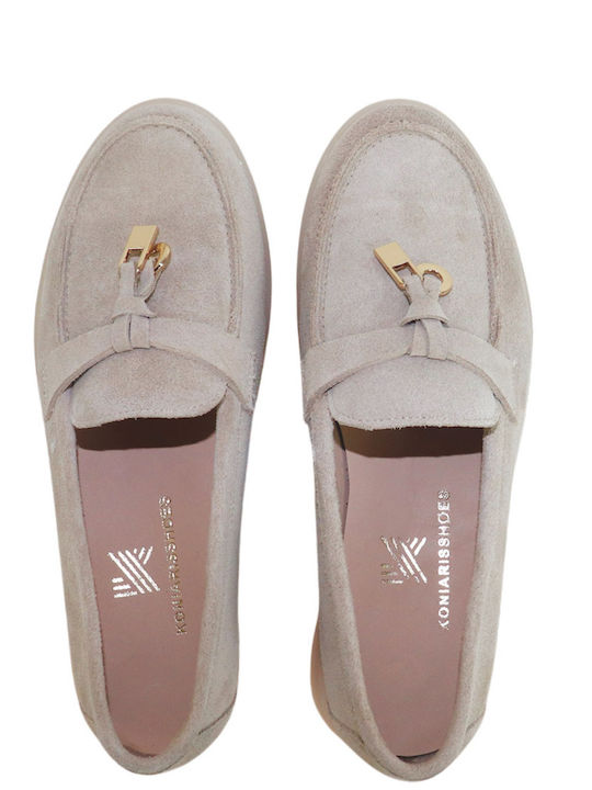 Women's Moccasins in Brown Colour