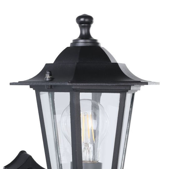 Eglo Laterna Επιτοίχιο Εξωτερικό Φαναράκι E27 IP44 16.5x32x32εκ.
