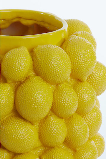 Lemon Decorative Vase Φ23.5cm X 33cm Light & Living Lv-5845162