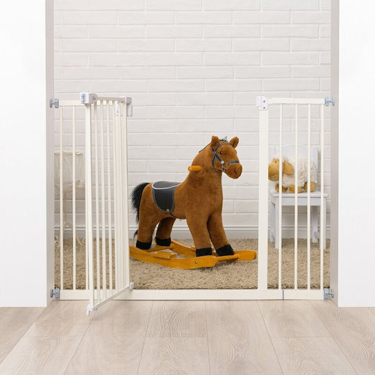 Qmini Set de Protecții din Metal de Culoare Albă 2 Bucăți