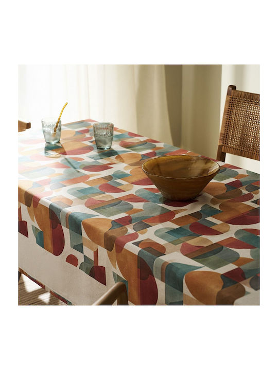 Gofis Home Τραπεζομάντηλο Edeline 387 Ασημί 135x180εκ.