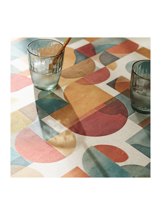 Gofis Home Τραπεζομάντηλο Edeline 387 Ασημί 135x180εκ.