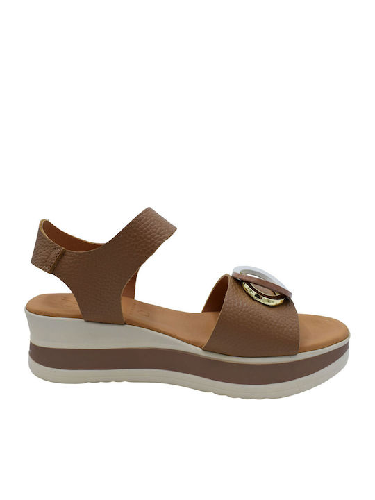 Summer Women's Platforms Brown 49374 4225 OMS 5974 Taupe